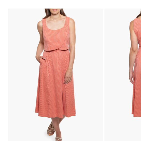 Crossover Nursing Dress - SMALL - Picture 1 of 6